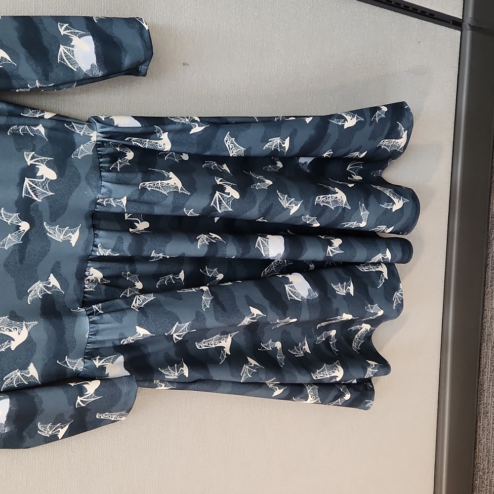 Laura Byrnes Hope Morrison Bats Dress Size Large - Picture 4 of 15